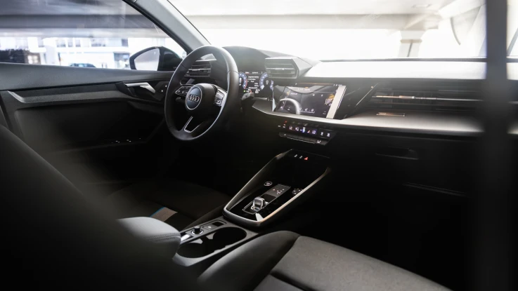 AUDI A3 2023 BLACK RENTAL IN DUBAI - undefined